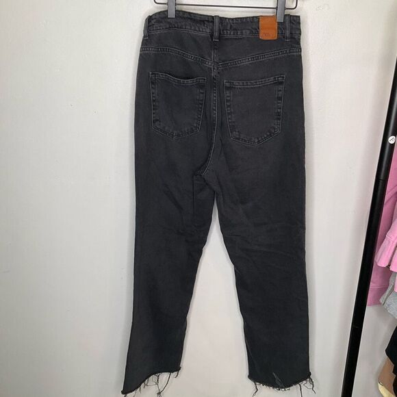 Zara High Waist Straight Jeans - Picture 2 of 5